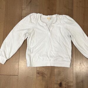 White NATION sweater